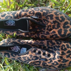 Vans Leopard Print Women's Shoes